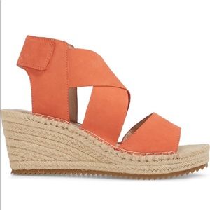 Eileen Fisher sandals 8.5 orange